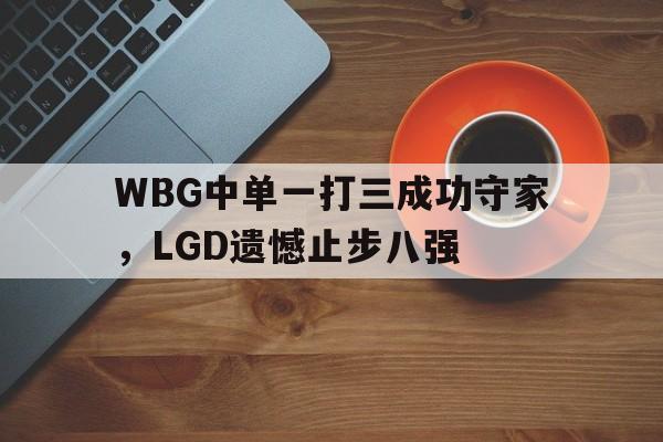 万博manbetx-WBG中单一打三成功守家，LGD遗憾止步八强